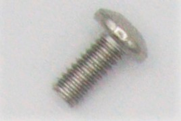 Screw, Phillips Button Head Machine, SS, 8-32 x 0.375