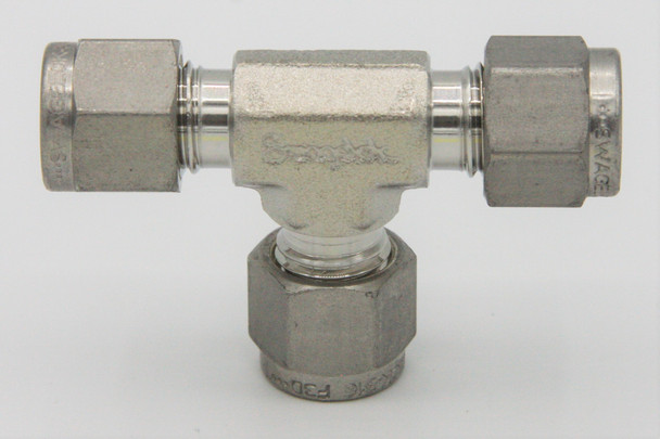 10-Piece Quick Connect Push-In Tee Union Fittings – 1/4 Inch Tube, MettleAir MTE1/4-1/4, For Air Lines & Pneumatics
