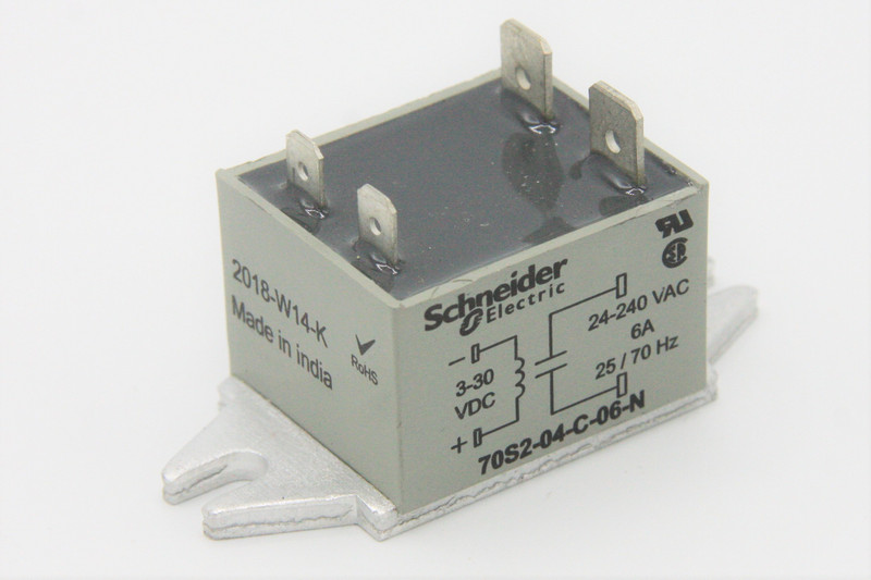 Relay, Panel mount SPST,3-30 VDC, 6A