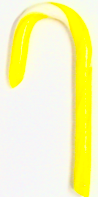 Diabeticfriendly's Sugar Free BANANA Candy Cane 5" -  Handmade in USA, SINGLE CANE, Uses isomalt, Individually wrapped, Set of 20 Diabeticfriendly's Sugar Free BANANA Candy Cane 5" -  Handmade in USA, SINGLE CANE, Uses isomalt, Individually wrapped, Set of 20