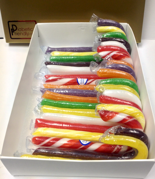 Gift Boxed Sugar free candy canes