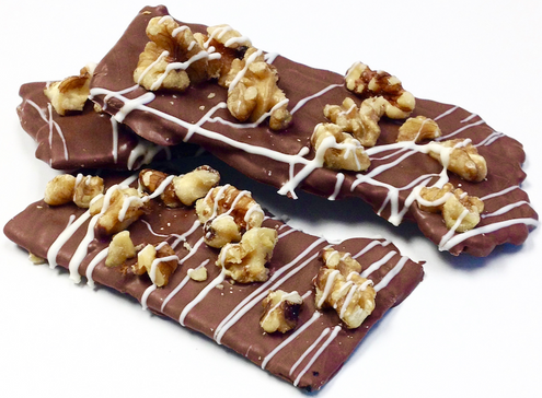 Sugar Free Chocolate Covered Matzo with Nuts Sugar Free Chocolate Covered Matzo with Nuts