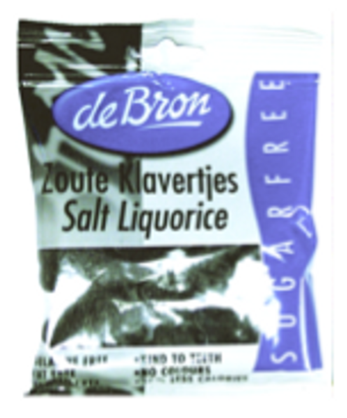 deBron Zoute Klavertjes - Sugar Free Salt Licorice, Gluten Free, Gelatine Free (3.53 oz) deBron Zoute Klavertjes - Sugar Free Salt Licorice, Gluten Free, Gelatine Free (3.53 oz)