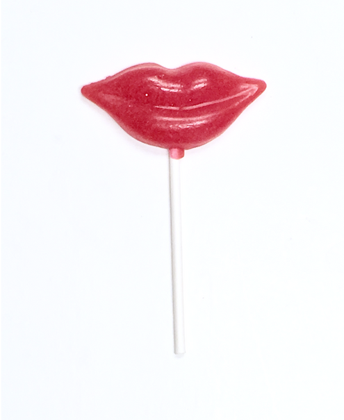 Cherry LIPS Sugar Free Hard Candy Lollipop