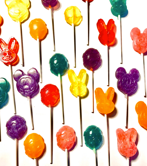 Sugar Free Easter Lollipops, Assorted Flavors, 1 POUND (individually wrapped)
