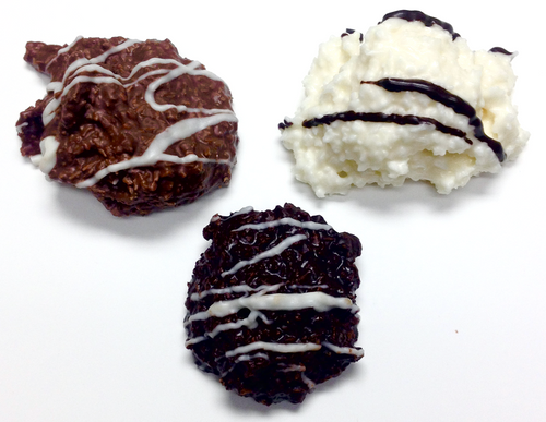 Chocolate Coconut Haystacks Sugar-Free, Gift Bagged by the 1/2 pound bag Chocolate Coconut Haystacks Sugar-Free, Gift Bagged by the 1/2 pound bag