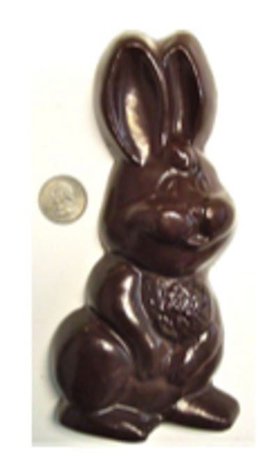 8 inch - Giant Sugar Free Solid Chocolate Bunny, 11 oz 8 inch - Giant Sugar Free Solid Chocolate Bunny, 11 oz