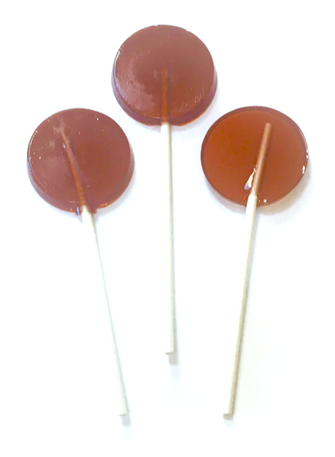 BY THE POUND - Chocolate Flavored Lollipops Individually Wrapped - Isomalt