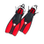DUO II - Travel Ready Fins RED