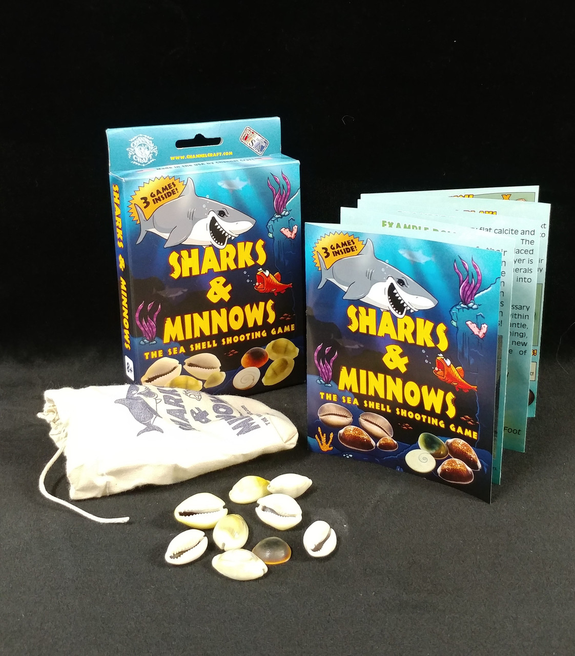 Sharks and Minnows Sea Shell Shooting Game