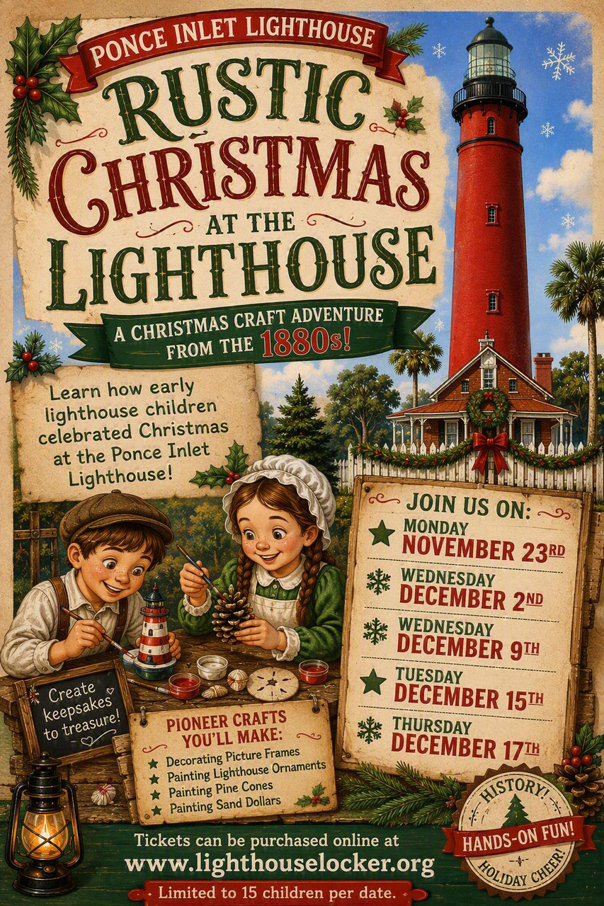 Rustic Christmas Kid's Workshop at the Lighthouse