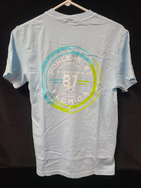 Ponce Inlet Frisbee Wave Tee