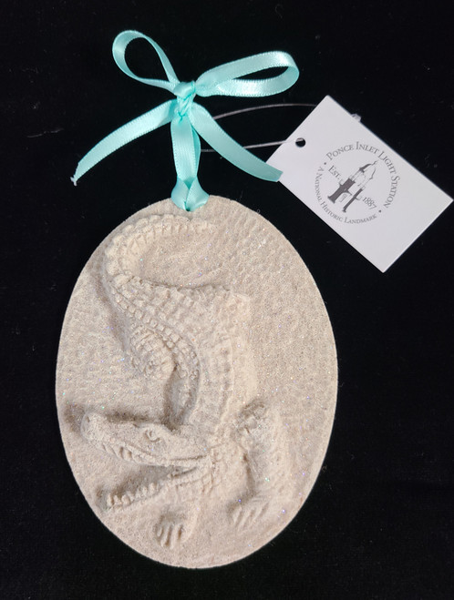 Alligator Sand Ornament