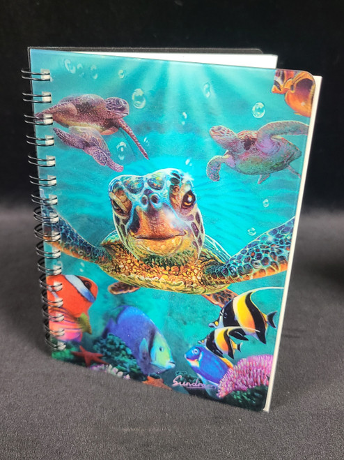 Turtle 3D Jotter Notebook