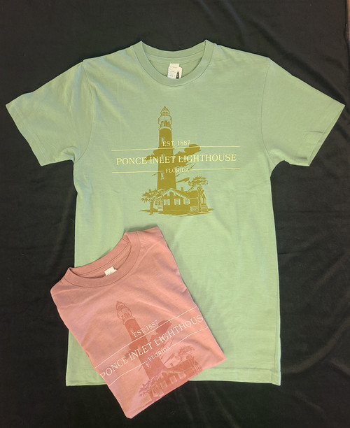 Ponce Inlet Lighthouse Tonal Tee