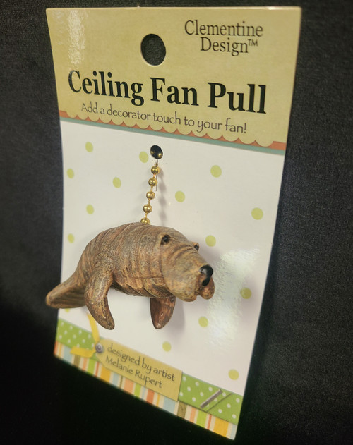 Manatee Ceiling Fan Pull