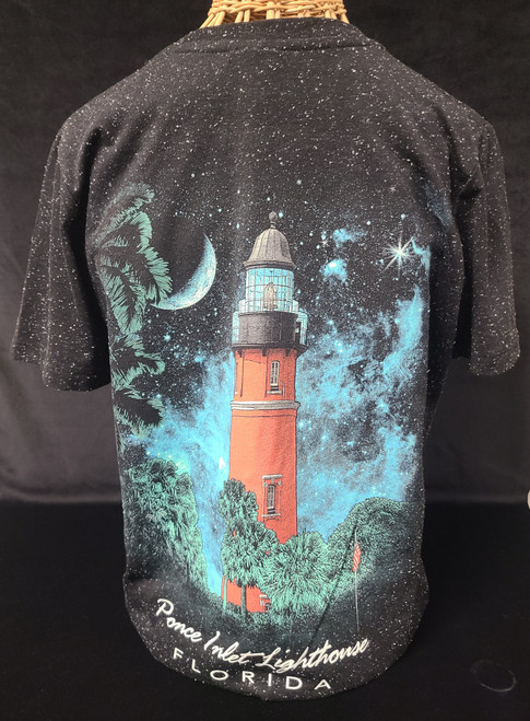 Ponce Inlet Lighthouse Galaxy Tee