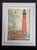 Donna Elias Ponce Lighthouse with Chart 5x7