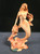 Carved Wood Mermaid & Fish Statue