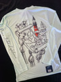 Long Sleeve SPF 50 UV Pirate Map Shirt
