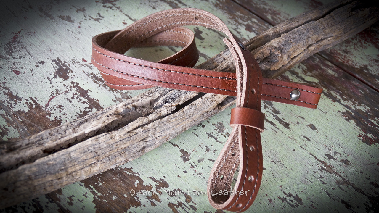 RIFLE SLING ~ 1 1/4 BLACK HEAVY DUTY NYLON ~ 1.25 x 42