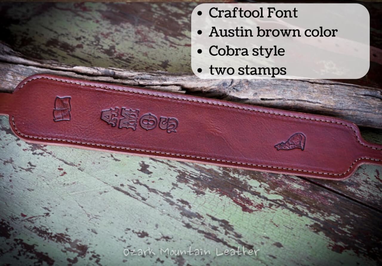 Handmade Custom Leather Gun Slings - by Appaloosa Leather Inc