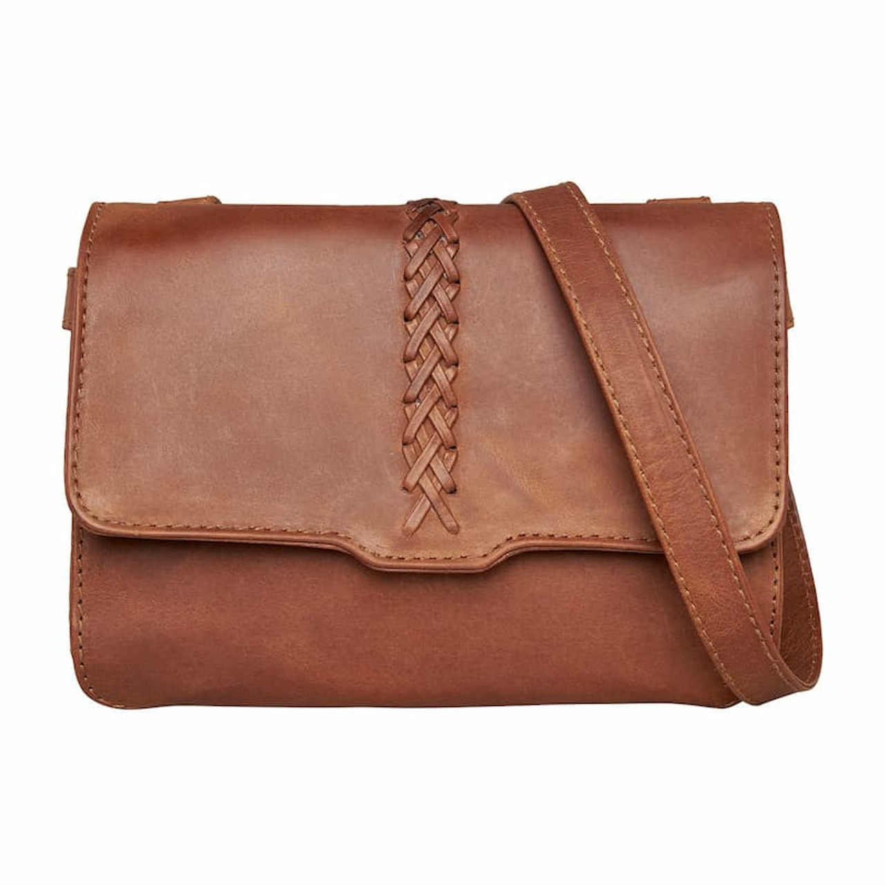 Cognac Crossbody Bag – Arabello Bags