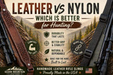 Leather Rifle Sling vs Nylon: Which Is Better for Hunting? | USA Made Guide