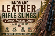 Handmade Leather Rifle Slings | Custom Hunting Slings Made in USA