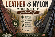 Leather Rifle Sling vs Nylon: Which Is Better for Hunting? | USA Made Guide