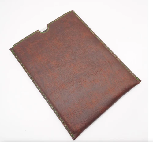 Custom Leather iPad Sleeve for M.Scott