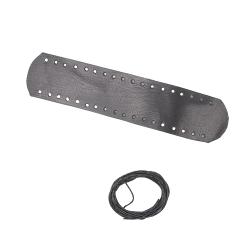 Custom Leather Lever Wrap for Jarrett