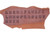 Font for custom leather rifle sling Ozark Mountain Leather