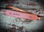 Custom leather rifle sling in brown.  Can be personalized with name or initials and also a custom stamp option. Cobra shape, cobra style rifle sling.