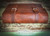 Handmade custom bison leather Bible cover with double buckle straps, full-grain leather book cover, rustic brown leather Bible case, personalized leather Bible cover made in USA by Ozark Mountain Leather.