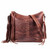 Full Grain Leather conceal and carry bag or purse for crossbody or over the shoulder wear for full size firearm.