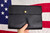 Personalized black bison leather Bible cover with custom name engraving American bison leather, handmade personalized, made to order, made just for you and your book or Bible