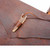 Natural Whitetail Antler Closure on Bison Leather Possibles Bag