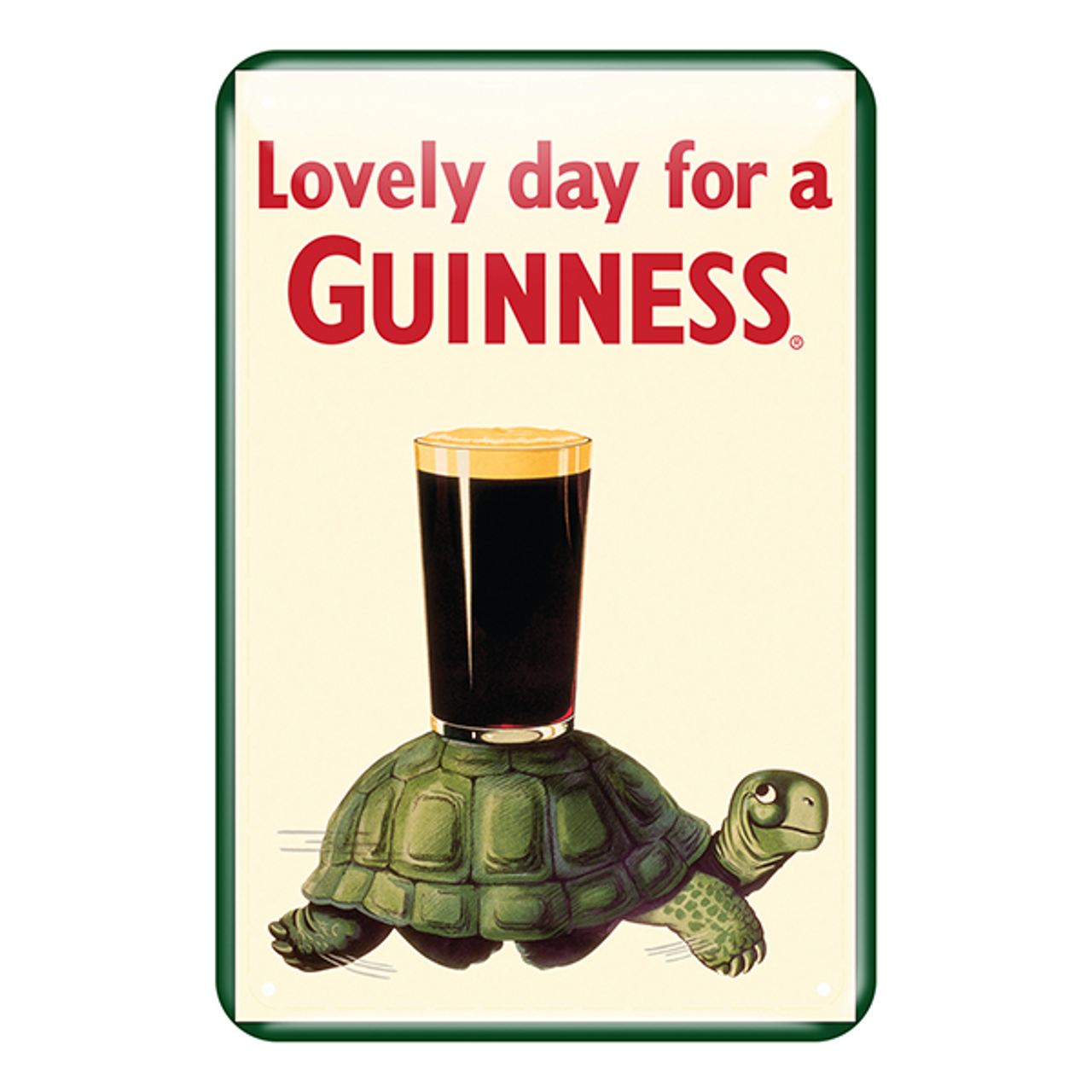 Lovely Day for a Guinness Turtle and Pint