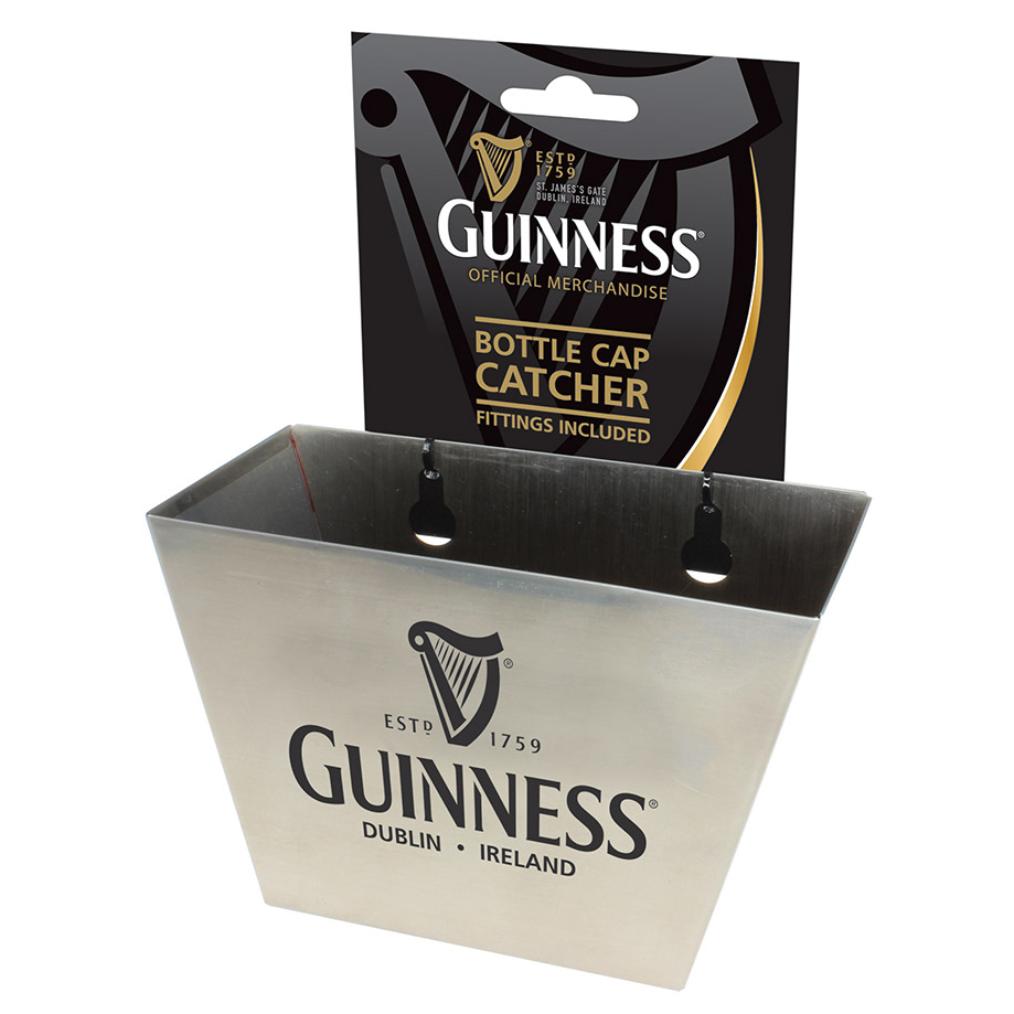 Arthur Guinness Bottle Cap Catcher