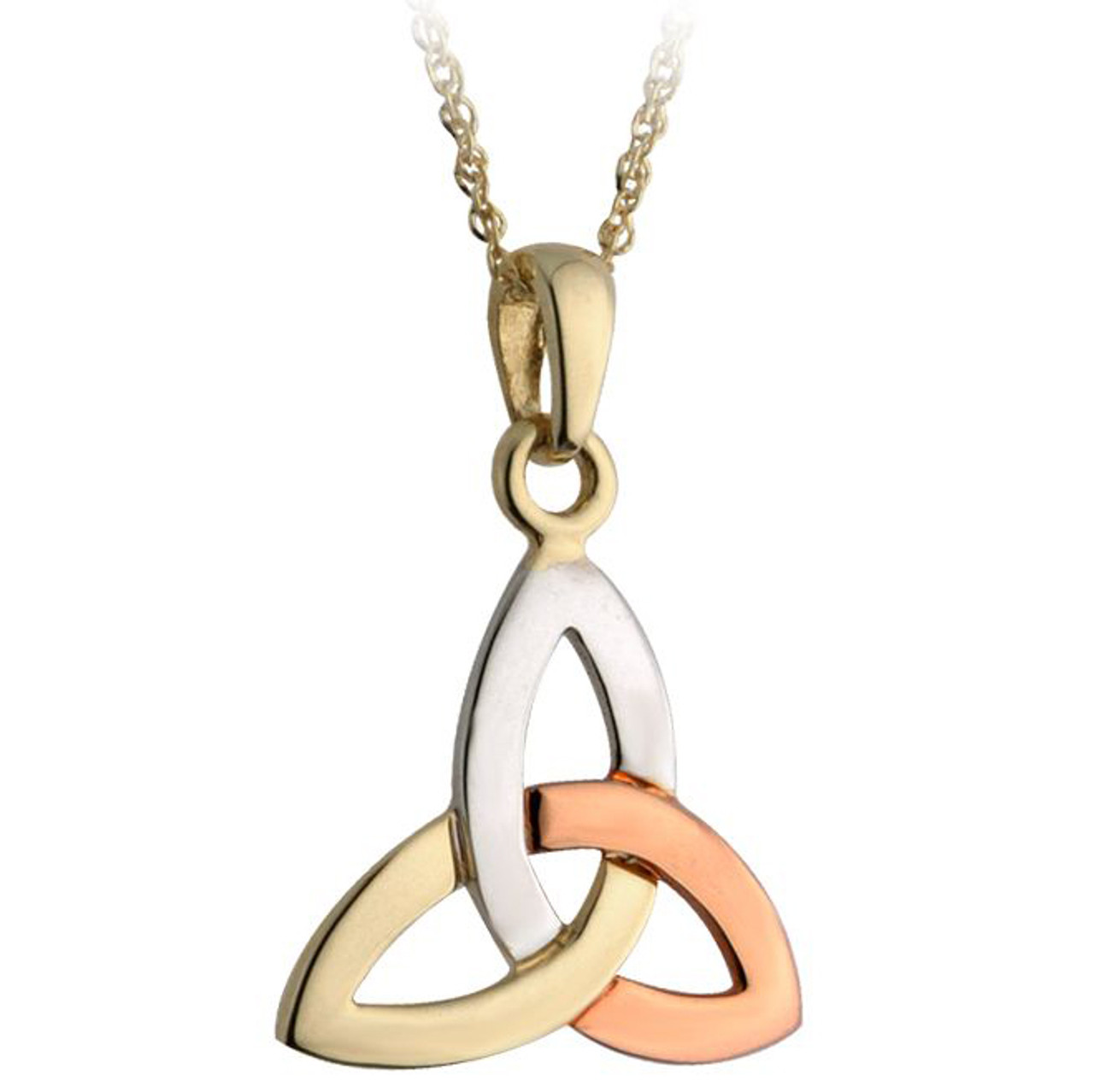 18K 3 Colors Gold Chain Necklace | Jewellery & Watch