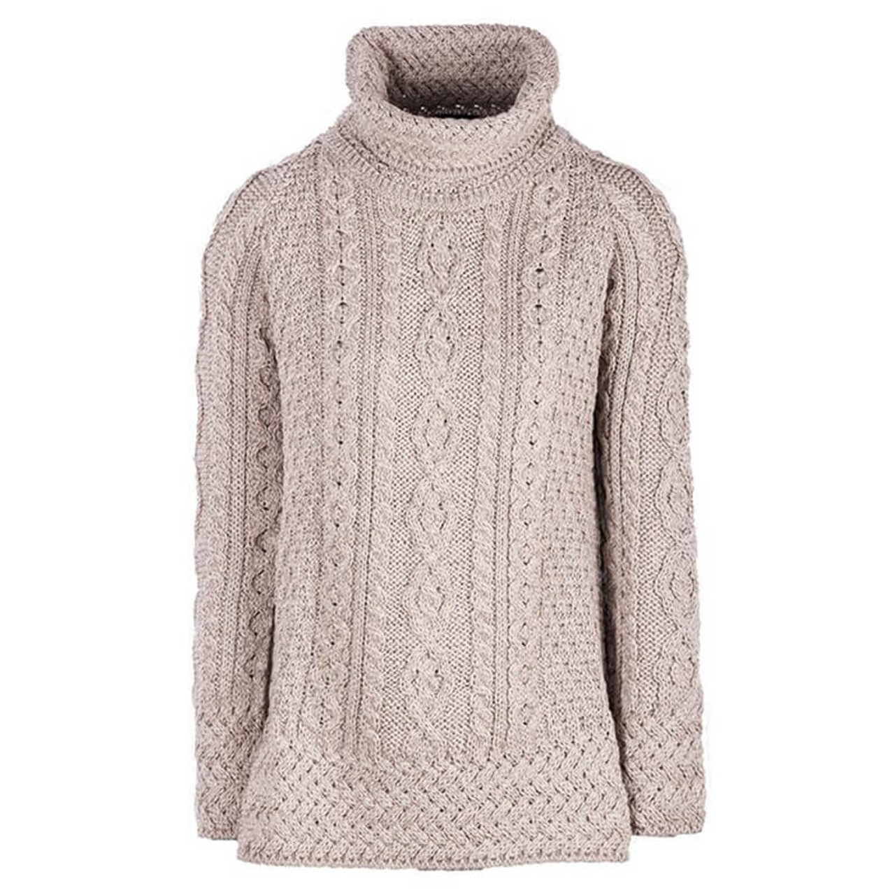 Roll Neck Vented Jumper Ladies