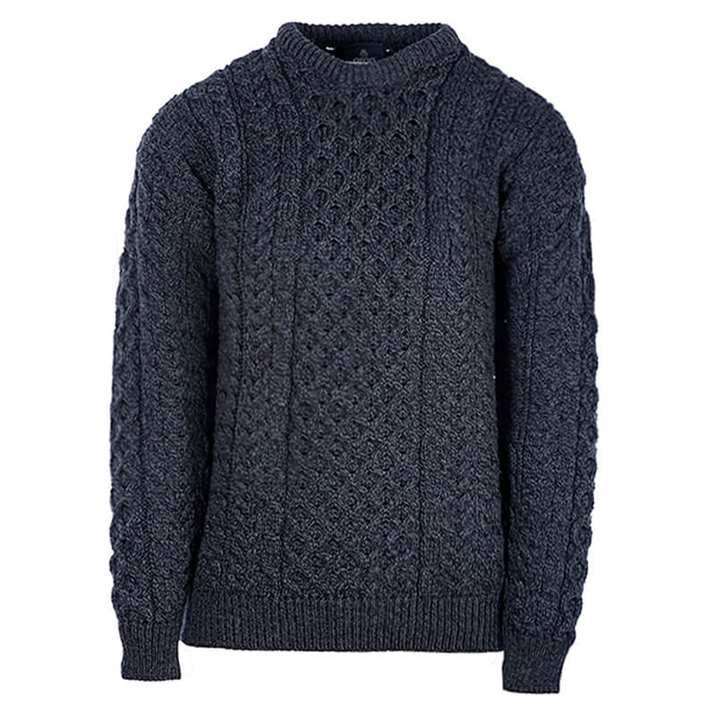 Merino Wool Zig Zag Sweater | ExclusivelyIrish.com