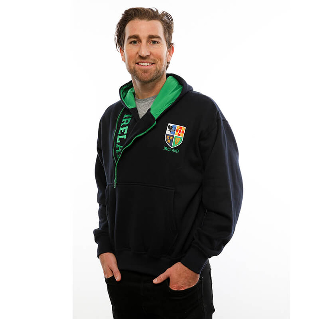 Ireland 2025 rugby hoodie