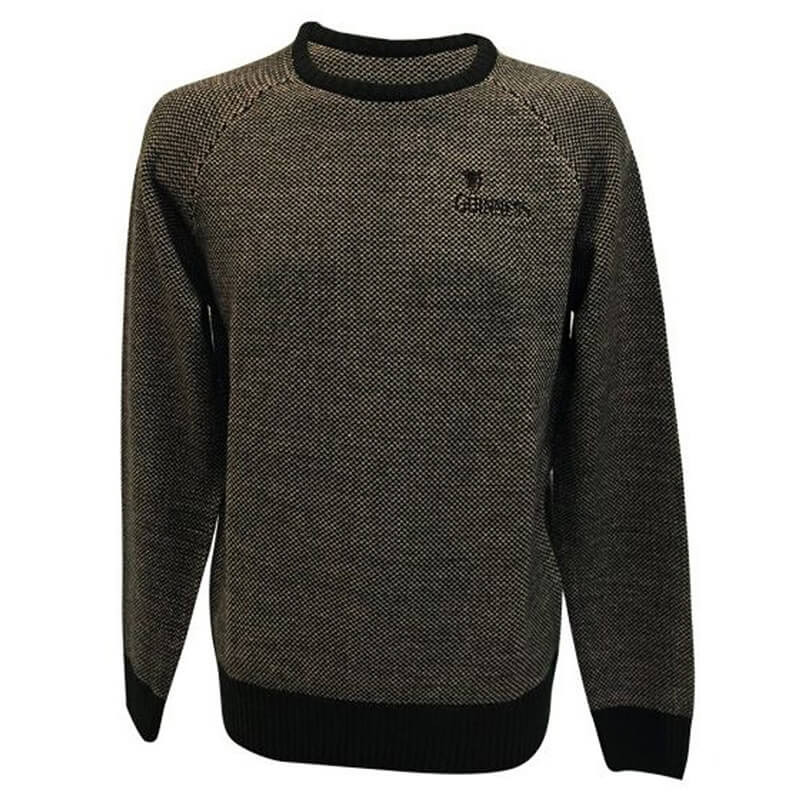 Guinness Crew Neck Adult Knit Sweater | ExclusivelyIrish.com