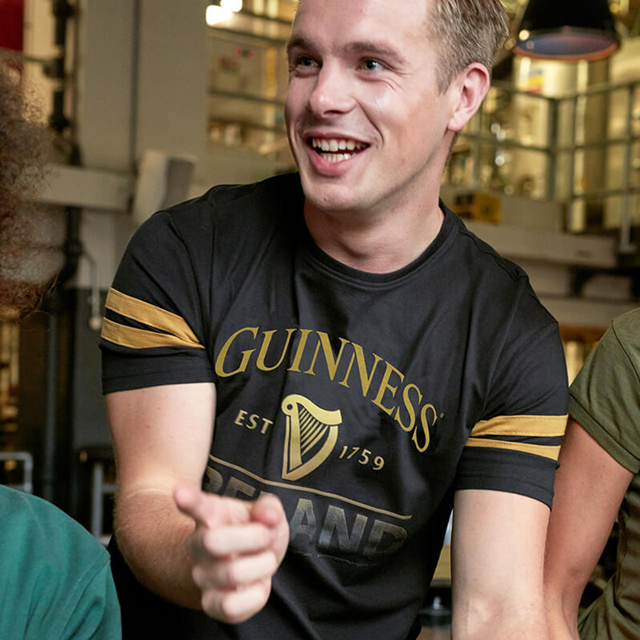 Black Gold Guinness T Shirt