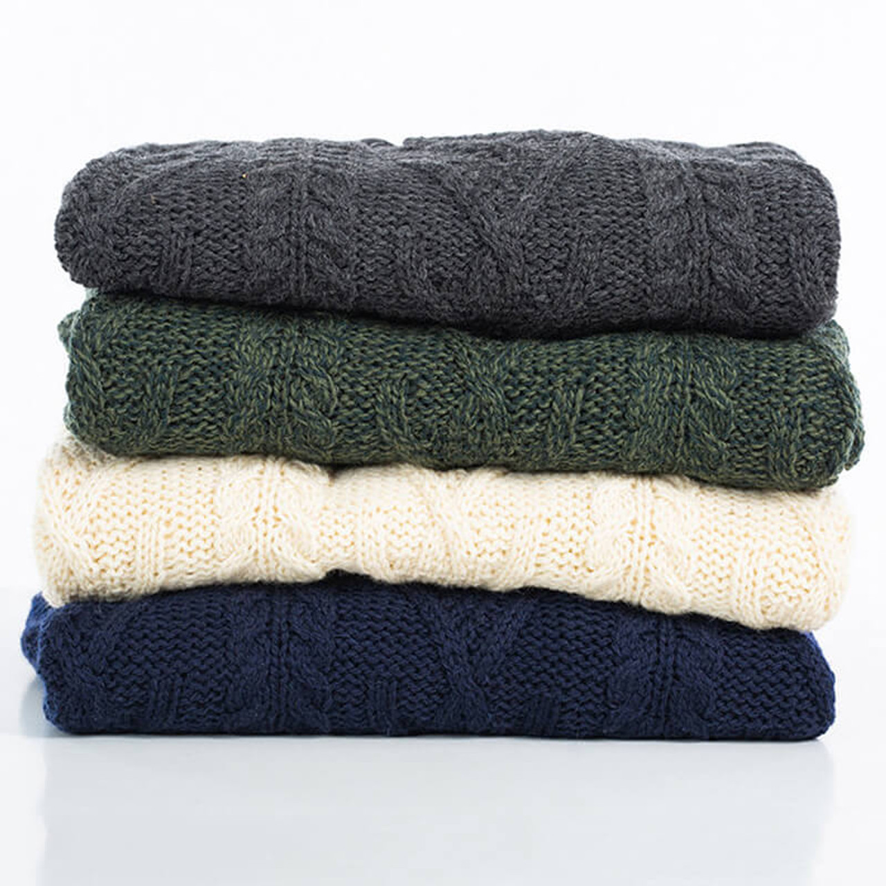 Men's Shawl Collar Single Button Sweater | ExclusivelyIrish.com