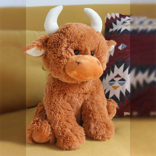 Highland Cattle Designed Plush Soft Toy Lifestyle Shop On Scottishwebstore.com