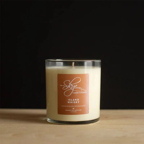 SC-C-IW Soya Wax Vegan Scottish Candle - Island Whisky Scottishwebstore.com