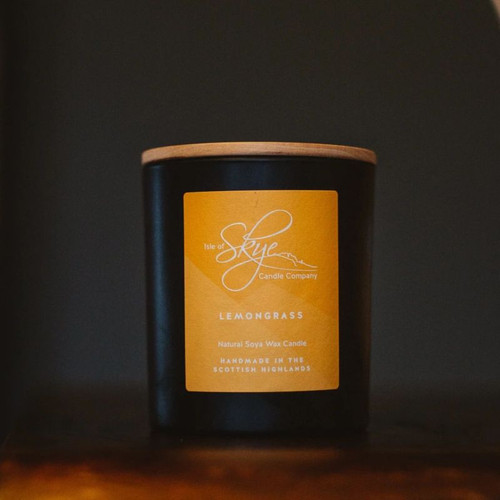 SR-LT-LEM Handcrafted Isle of Skye Candle – Lemongrass Studio Scottishwebstore.com